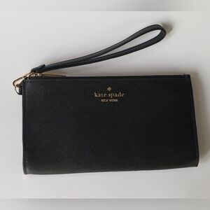 Kate Spade Madison Double Zip Wristlet in Black